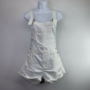 Tally Weijl Womens Overalls 38 White  Distressed